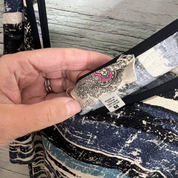 Urban outfitters ecote tribal blue maxi dress Aztec size medium - Picture 4 of 7